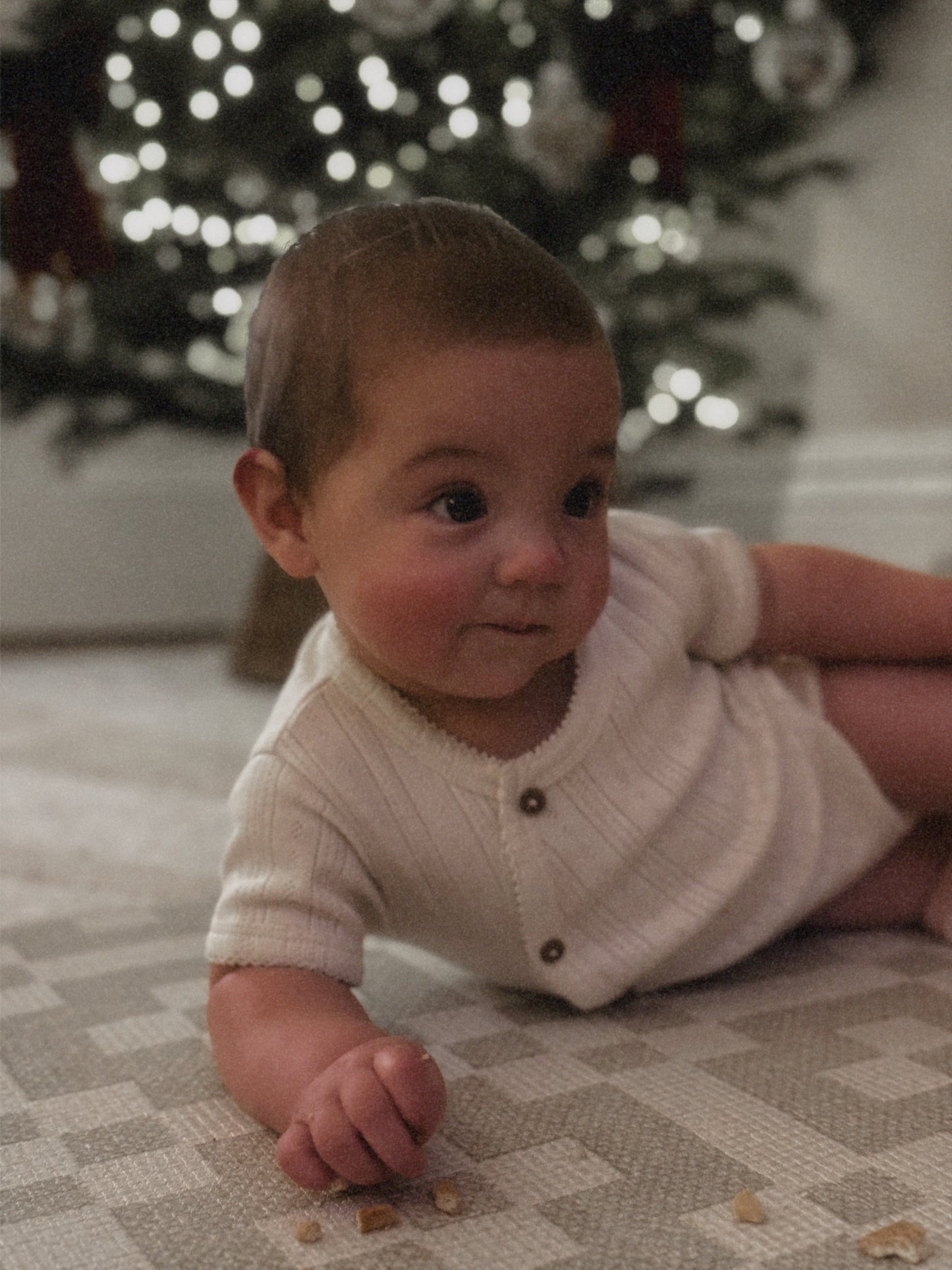 Organic Cotton Pointelle Baby Vest