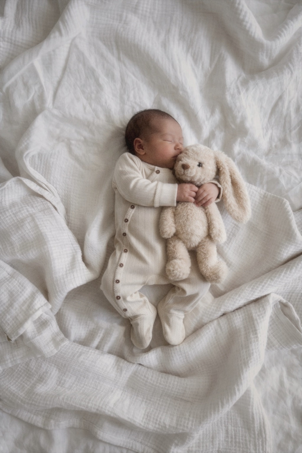 Organic Cotton Pointelle Baby Onesie