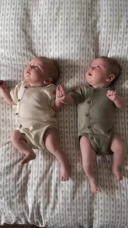 Organic Cotton Pointelle Baby Vest